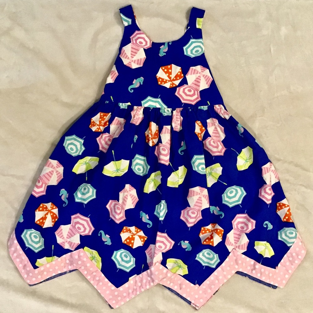 Adorable girls handkerchief dress 4T